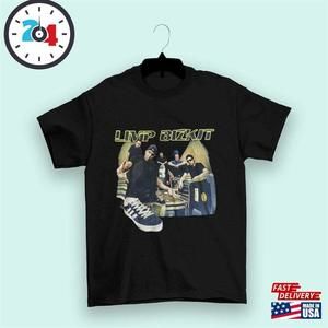 Rare Limp Bizkit 1998 Summer Tour Black  Style T-Shirt